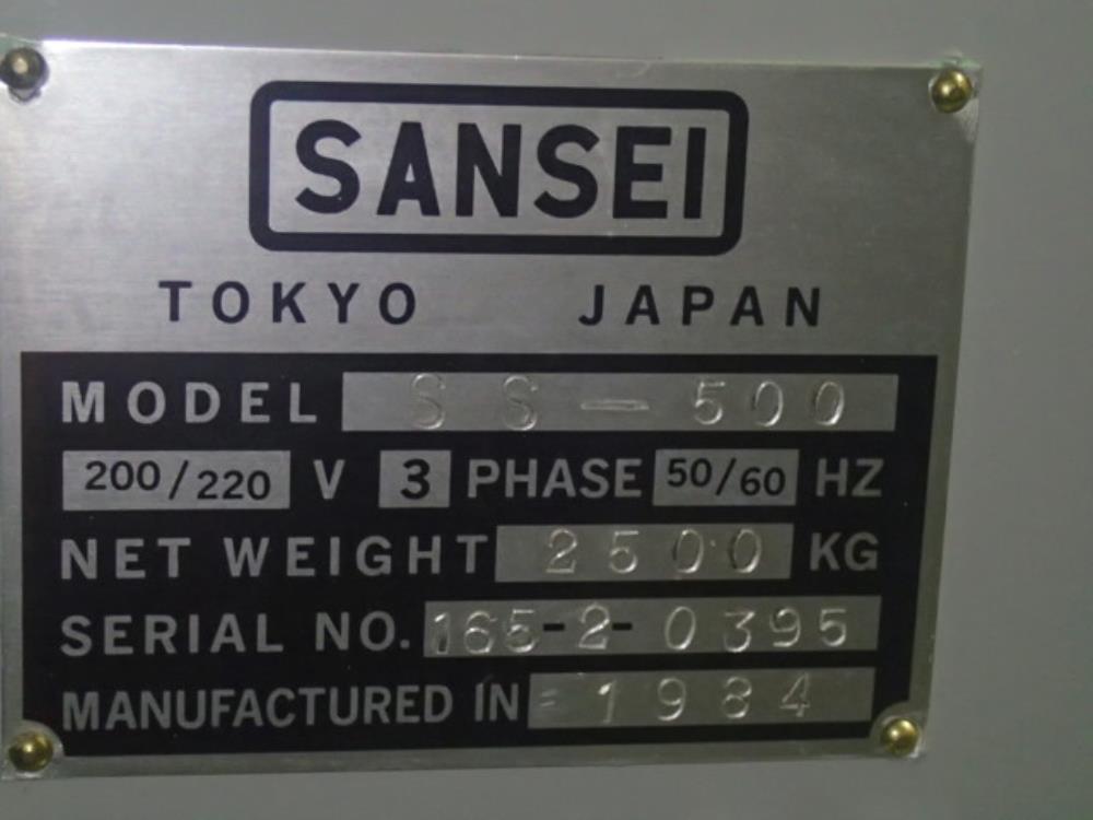 三正製作所_SS-500_横軸円テーブルロータリー研削盤