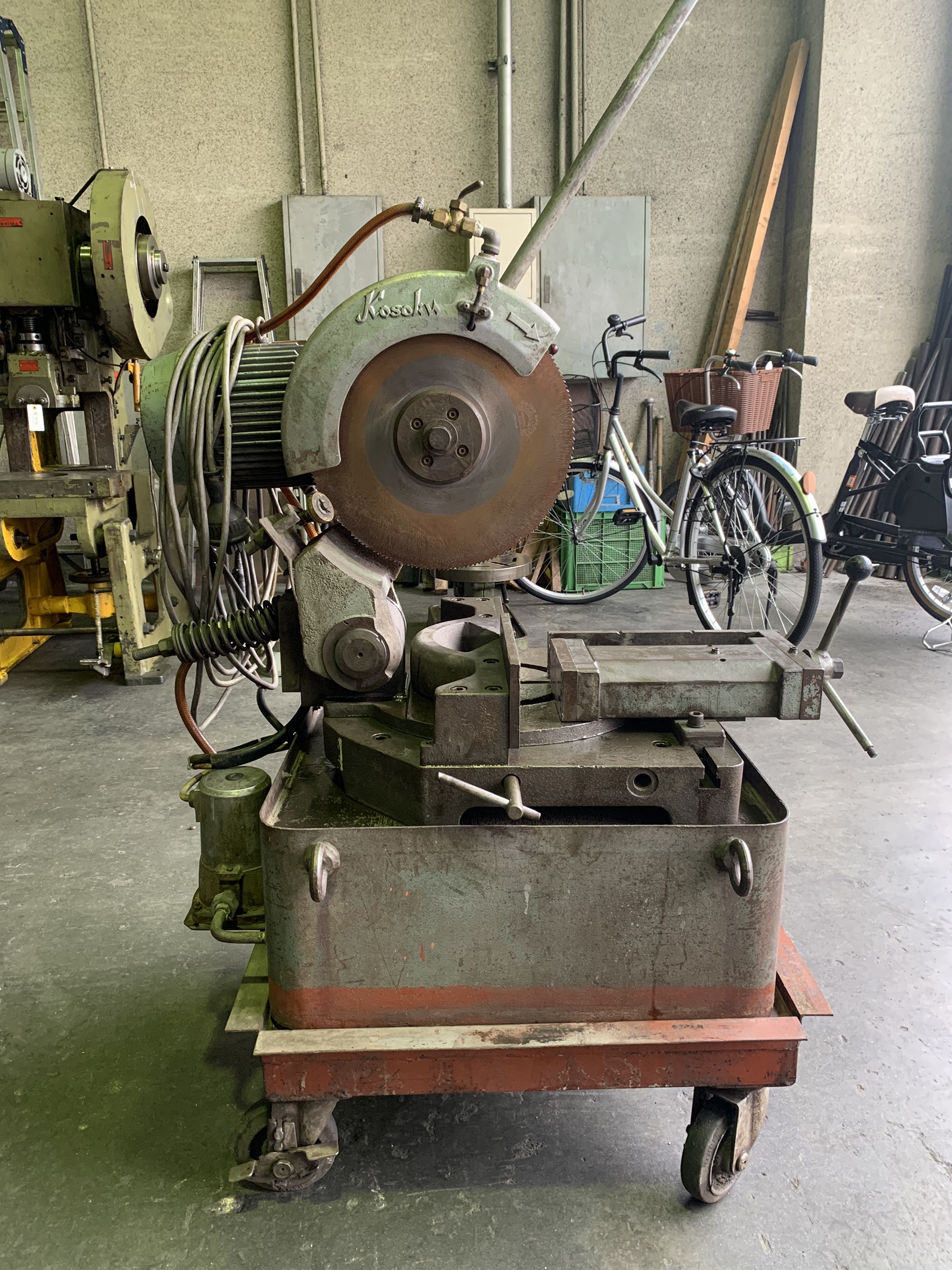 高速電機_KCM-370_メタルソー(メタル切断機)