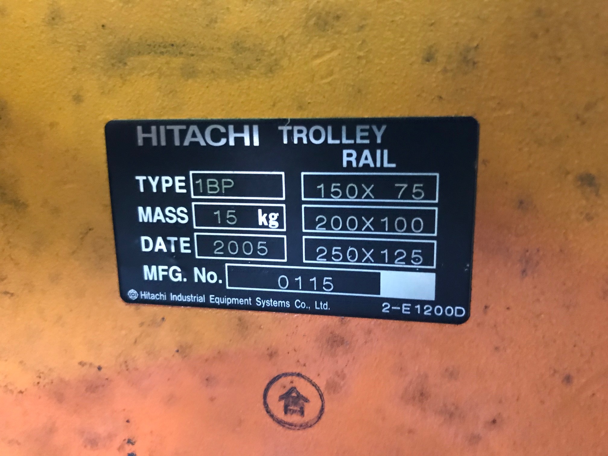 1Tチェーンブロック