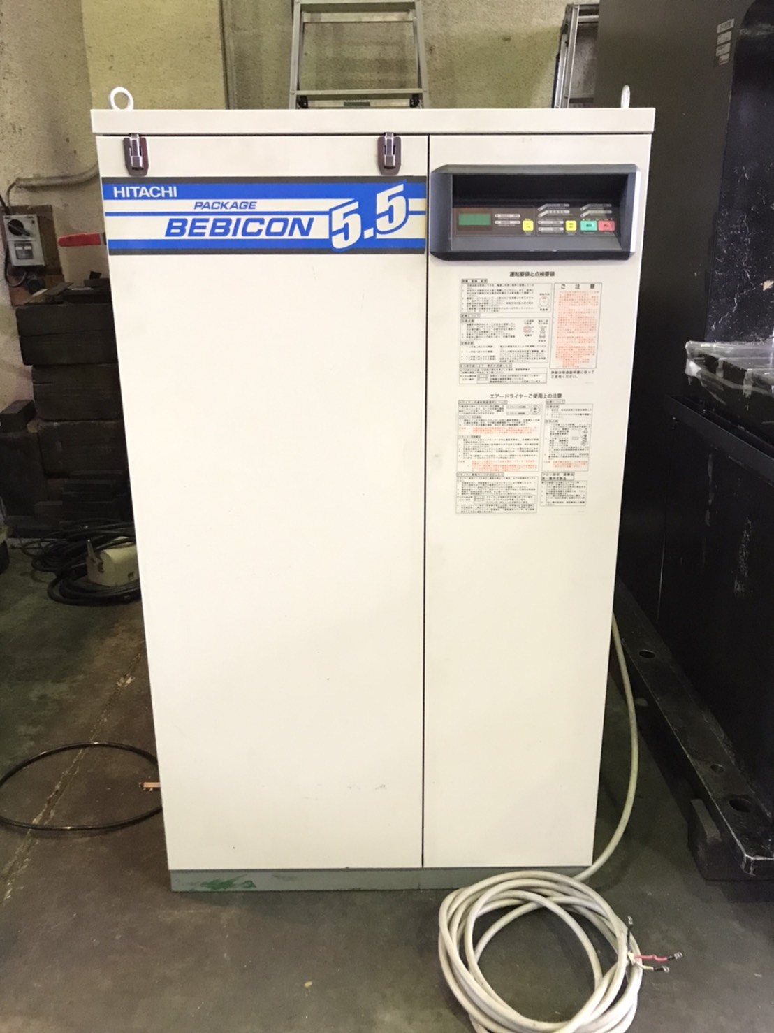 日立_PBD-5.5M6(ベビコン)_5.5kWエアーコンプレッサー